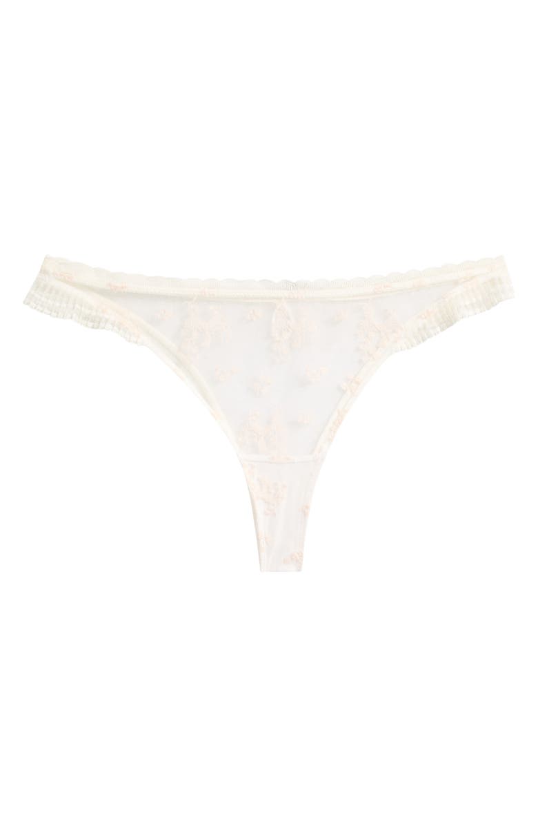 Etam Harmonie Tanga, Alternate, color, Ecru