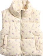Tractr Kids' Crop Puffer Vest