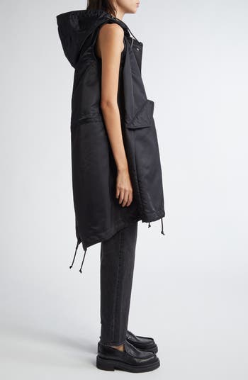 Sacai Nylon Twill Hooded Vest | Nordstrom