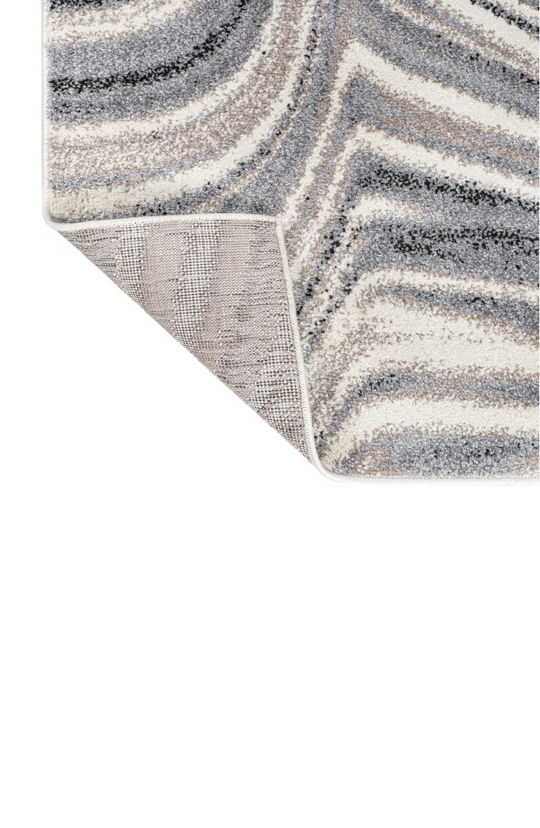 JONATHAN Y Eleni Contemporary Glam Abstract Marble Area Rug, Alternate, color, Charcoal/Cream