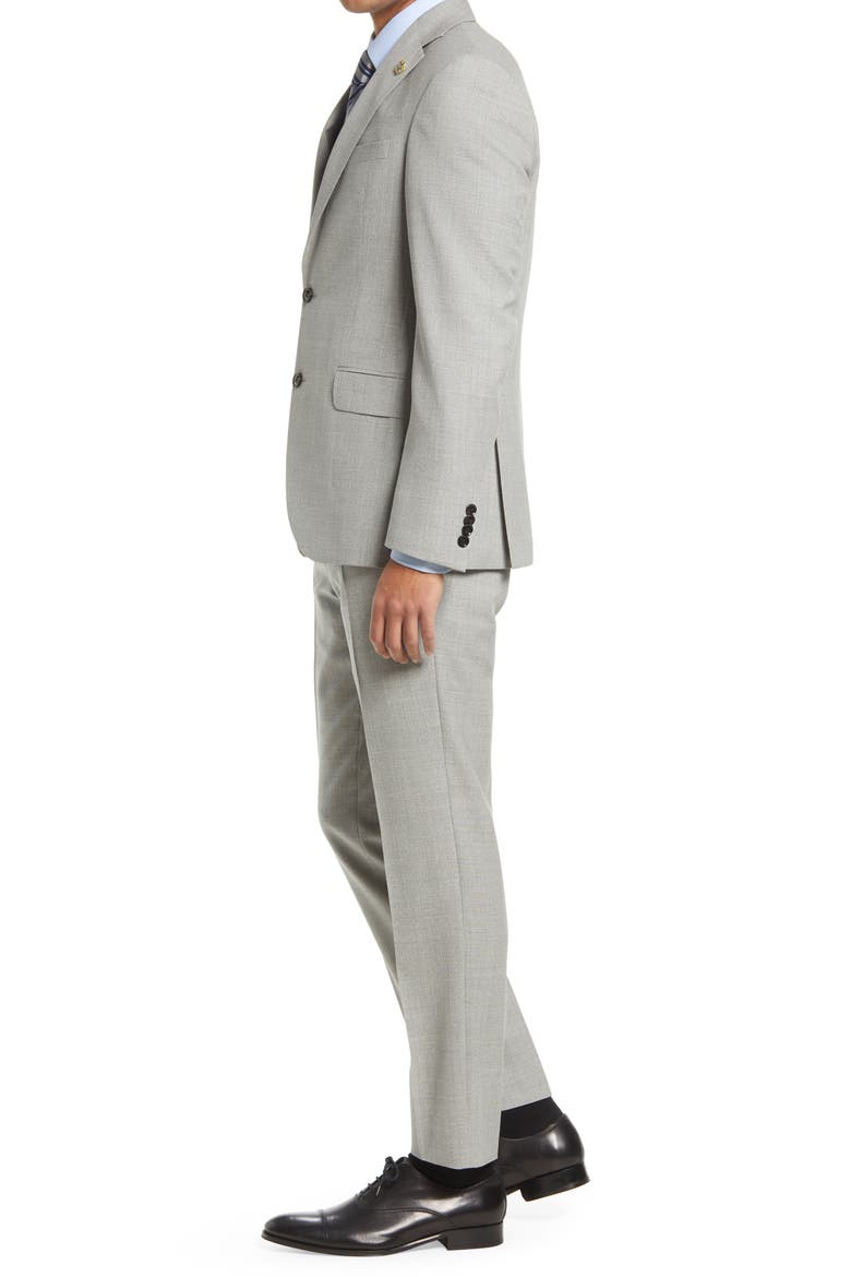 Ralph Extra Slim Fit Wool Suit, Alternate, color, LIGHT GREY