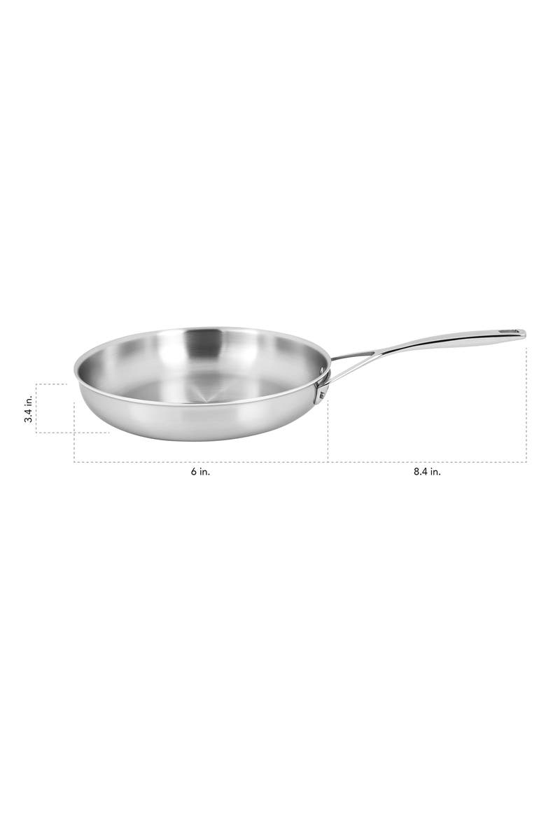 Essential 11-Inch 5-Ply Stainless Steel Skillet, Alternate, color, STAINLESS STEEL