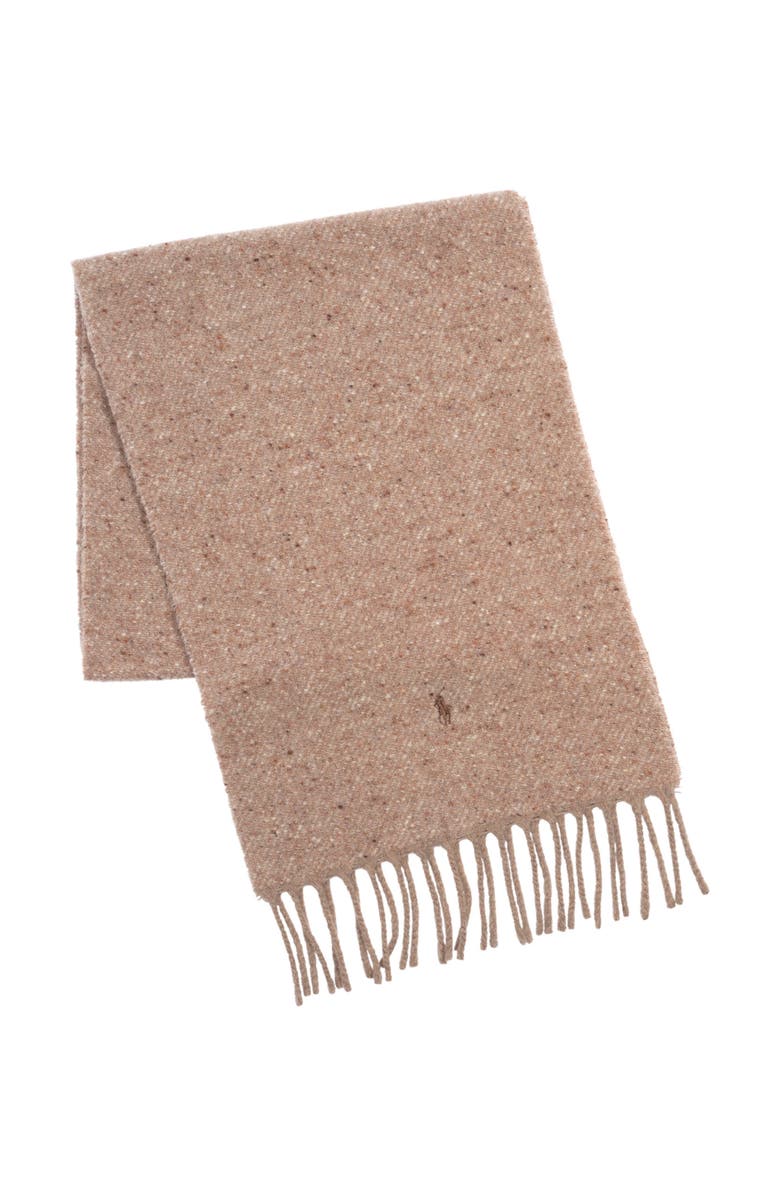 Polo Ralph Lauren Donegal Scarf, Main, color, Italian Heather