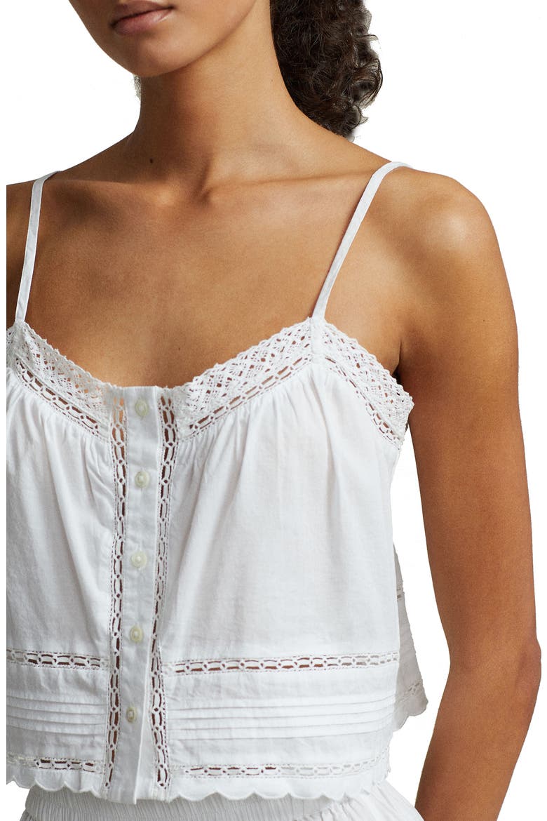 Cotton Voile Short Pajamas, Alternate, color, WHITE CLOUD