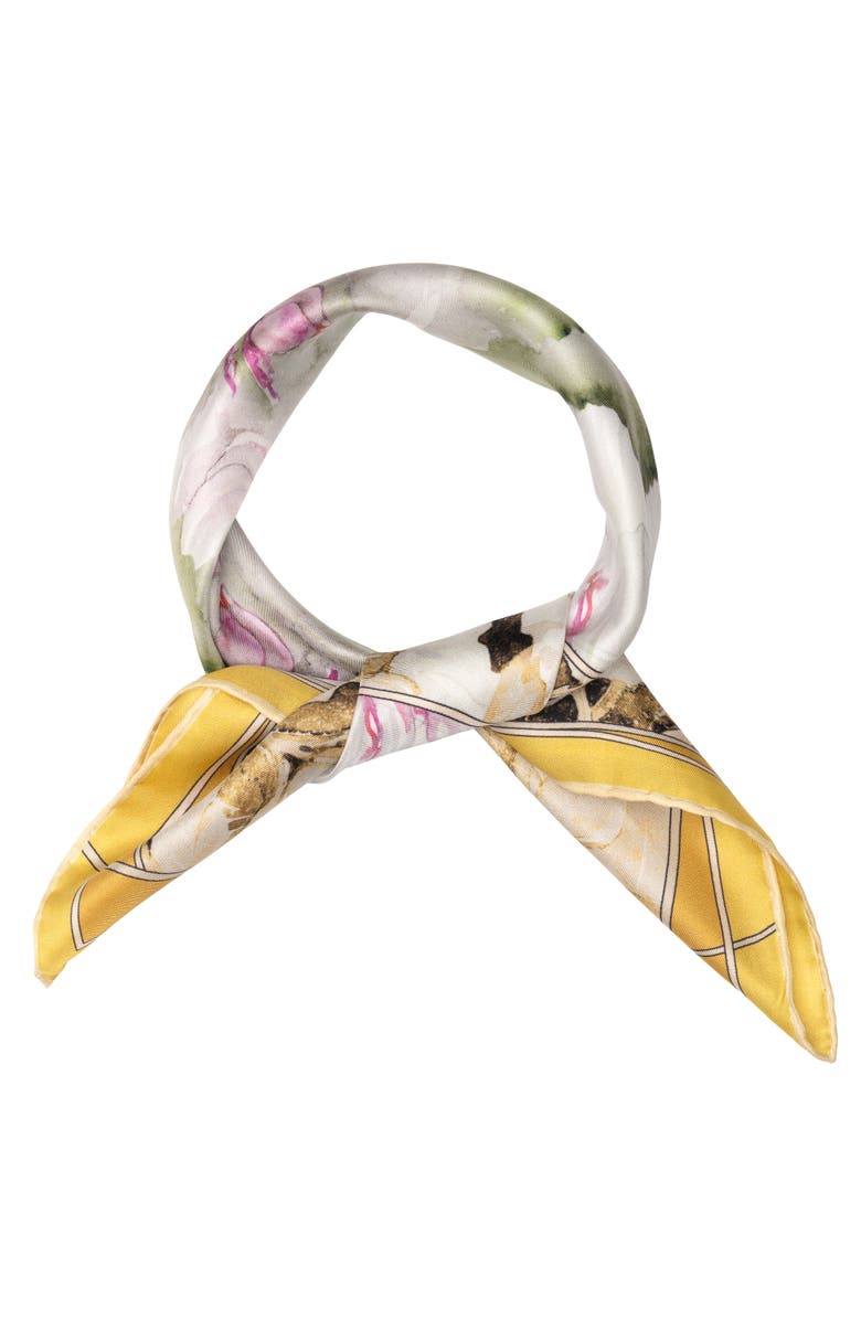 Elizabetta Odetta - Silk Bandana, Alternate, color, Gold
