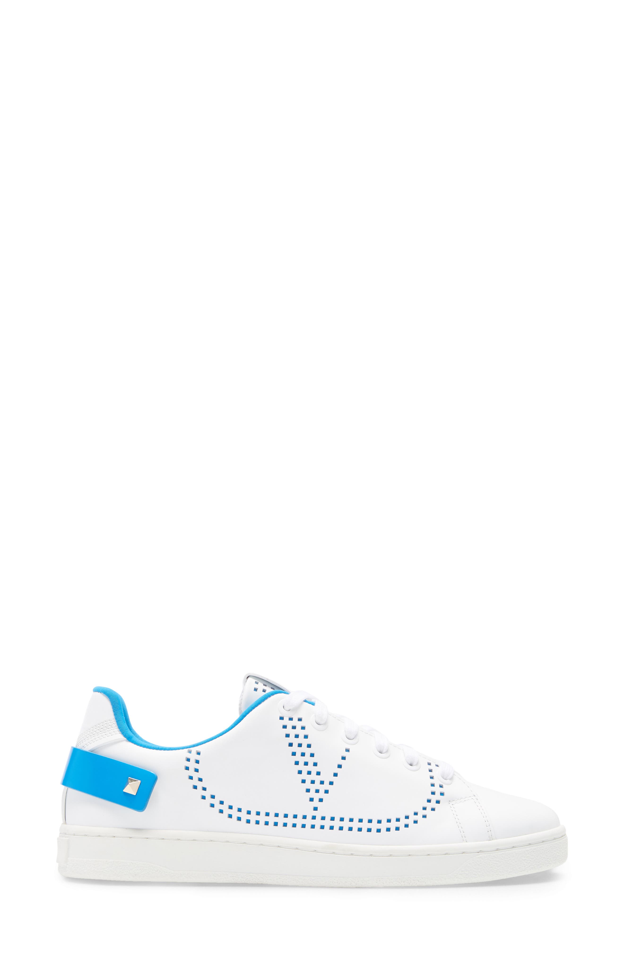 Valentino VLOGO Sneaker, Alternate, color, BLUE