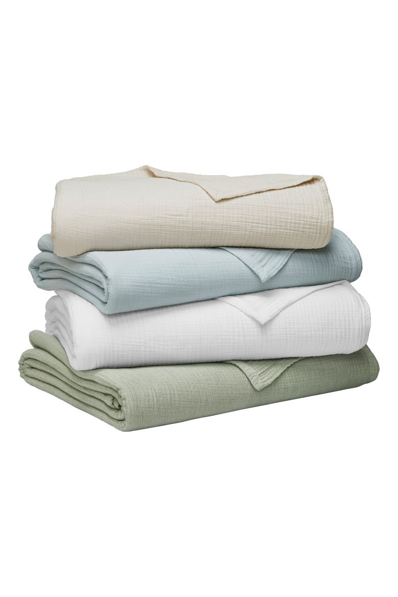 Dream Organic Cotton Bed Blanket, Alternate, color, Sand