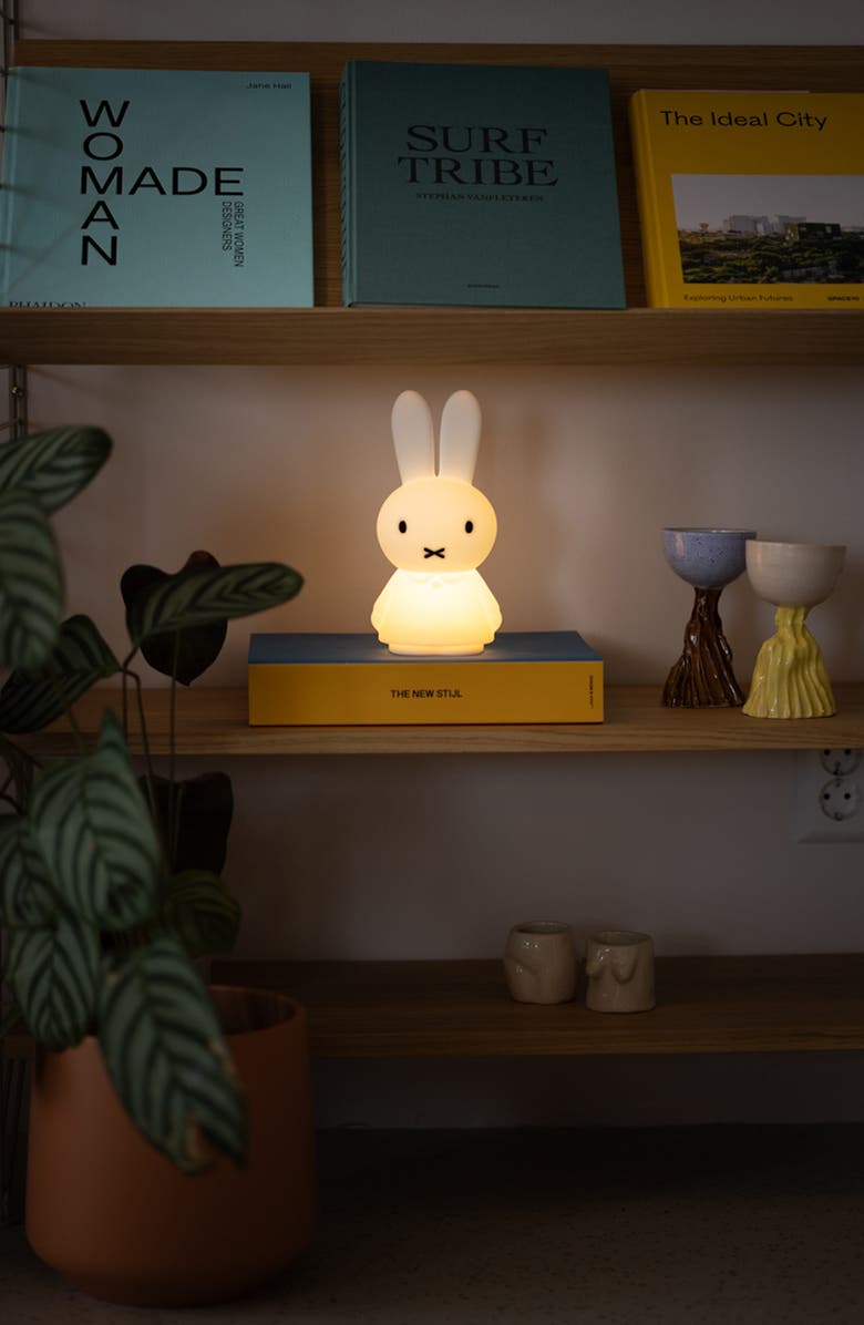 Mr Maria Miffy Shines Night Light, Alternate, color, White