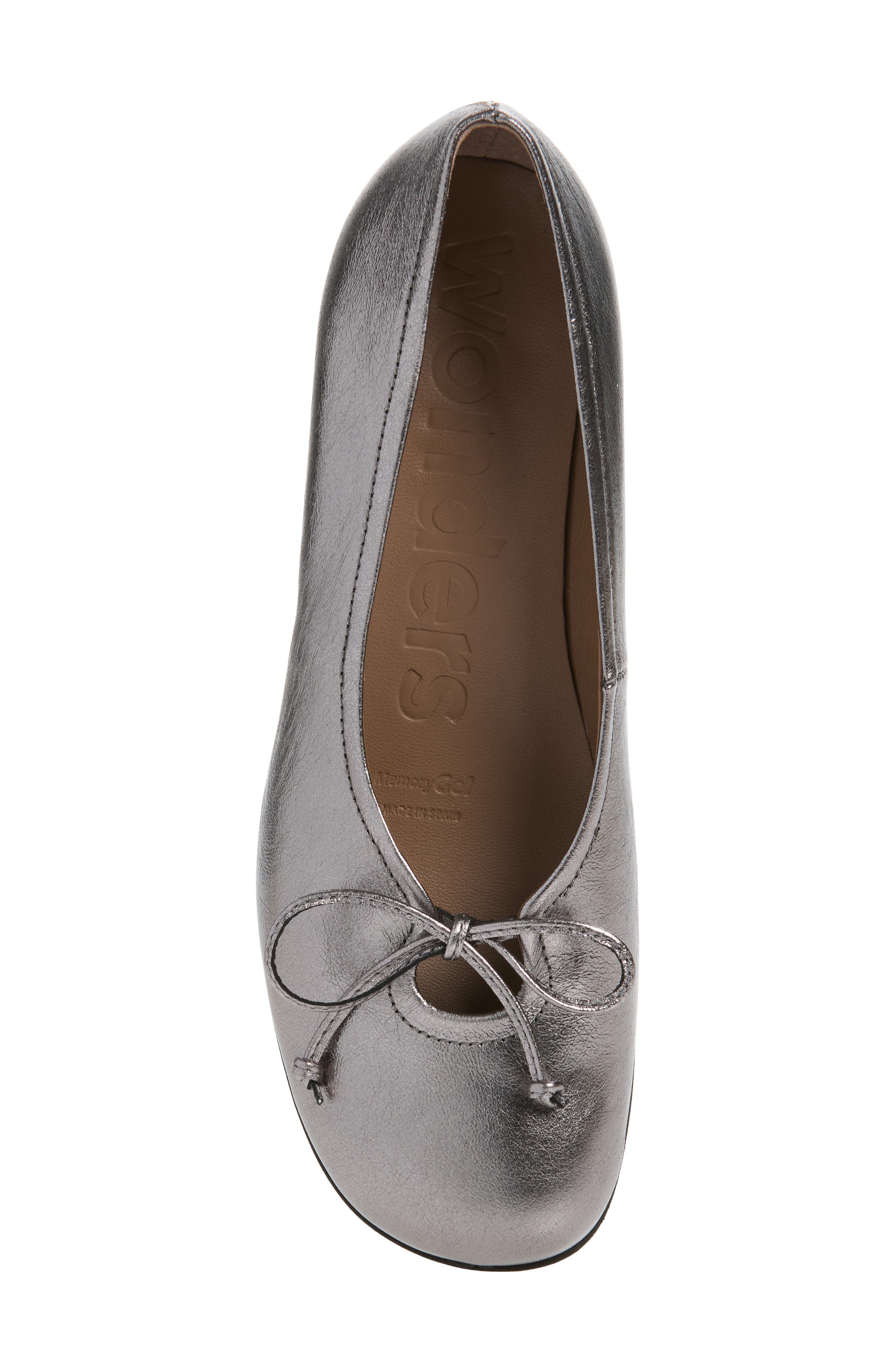 Block Heel Pump, Alternate, color, SILVER