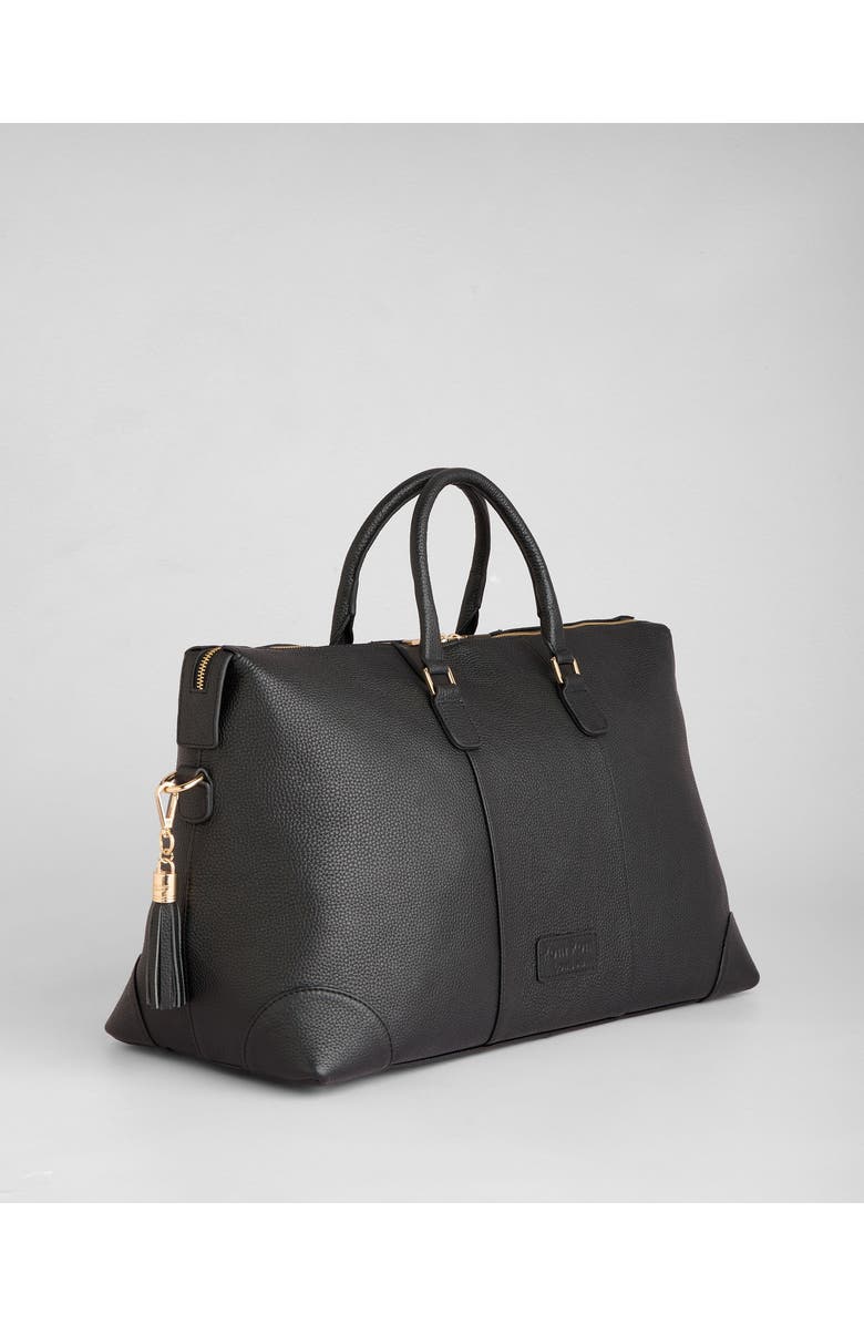 Pom Pom London Weekend Bag, Main, color, Black
