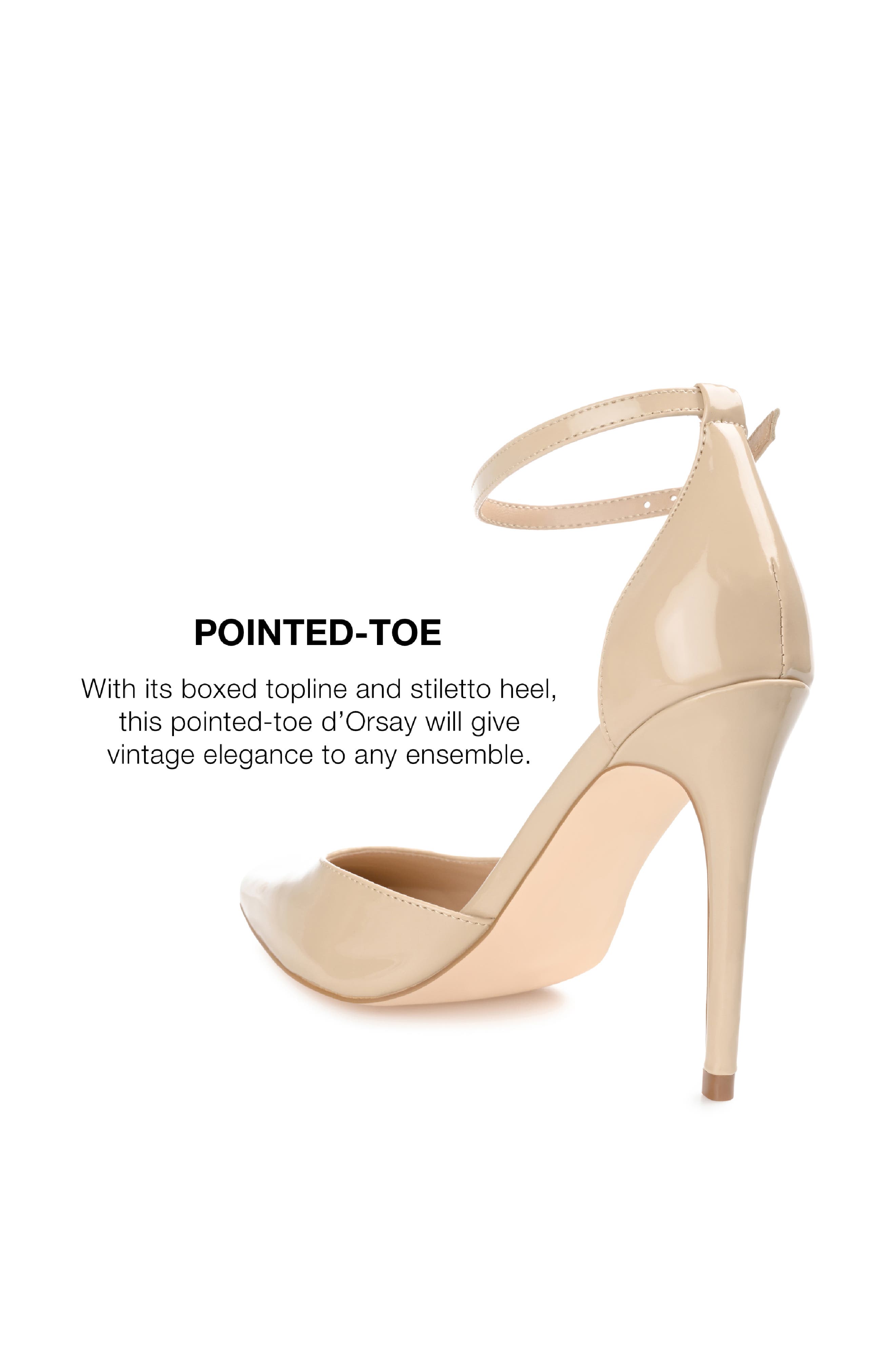 Journee Collection Miriem Stiletto Pump, Alternate, color, Nude