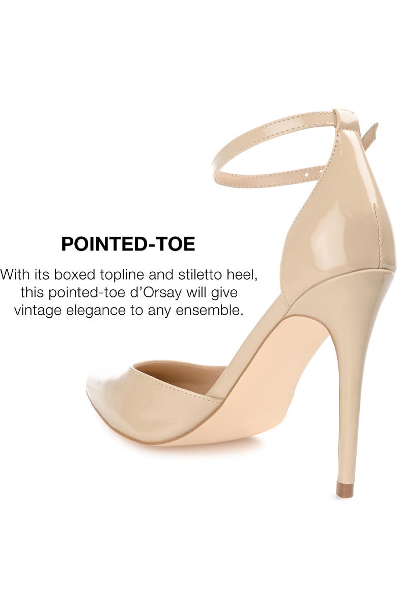 Journee Collection Miriem Stiletto Pump, Alternate, color, Nude