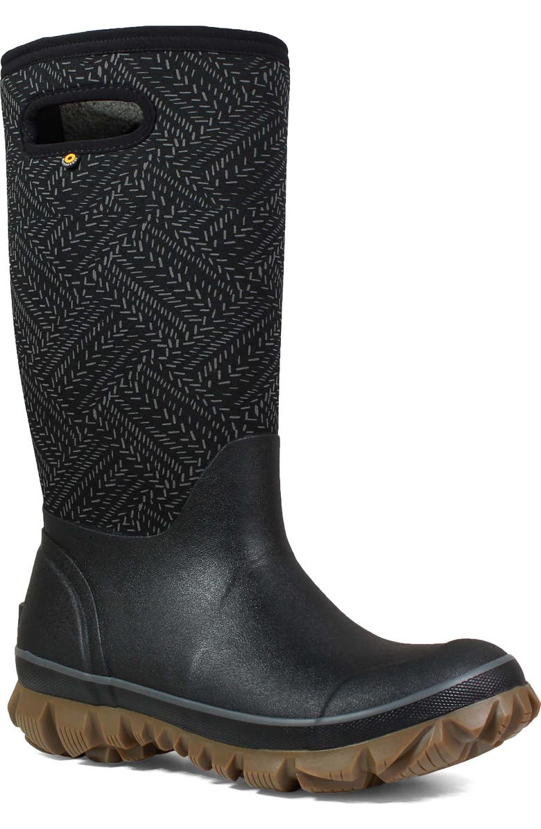Bogs Whiteout Fleck Waterproof Boot, Main, color,
