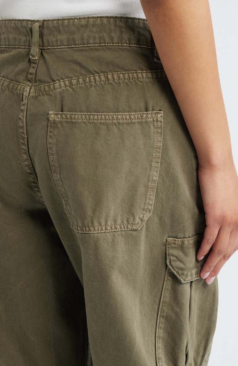 MANGO Dilly Cargo Jeans, Alternate, color, Khaki
