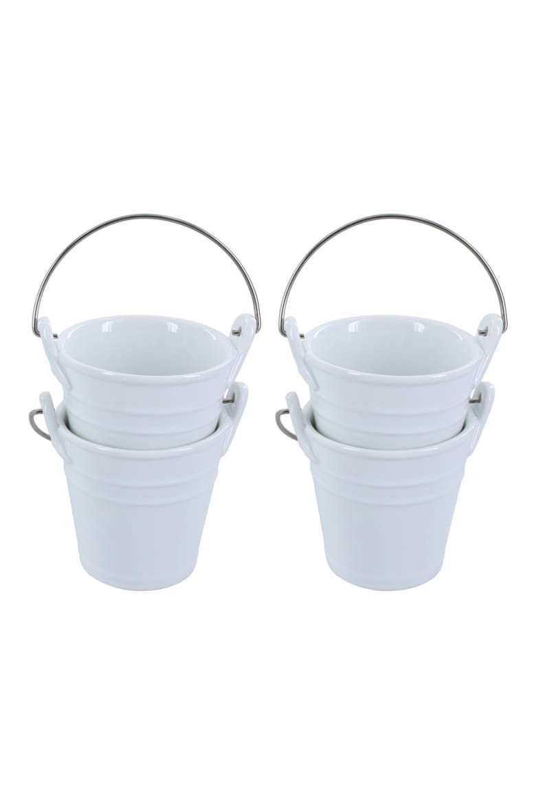 4-Piece Assorted Pail Set, Alternate, color, WHITE