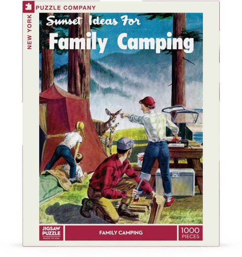 Family Camping 1000 Piece Puzzle