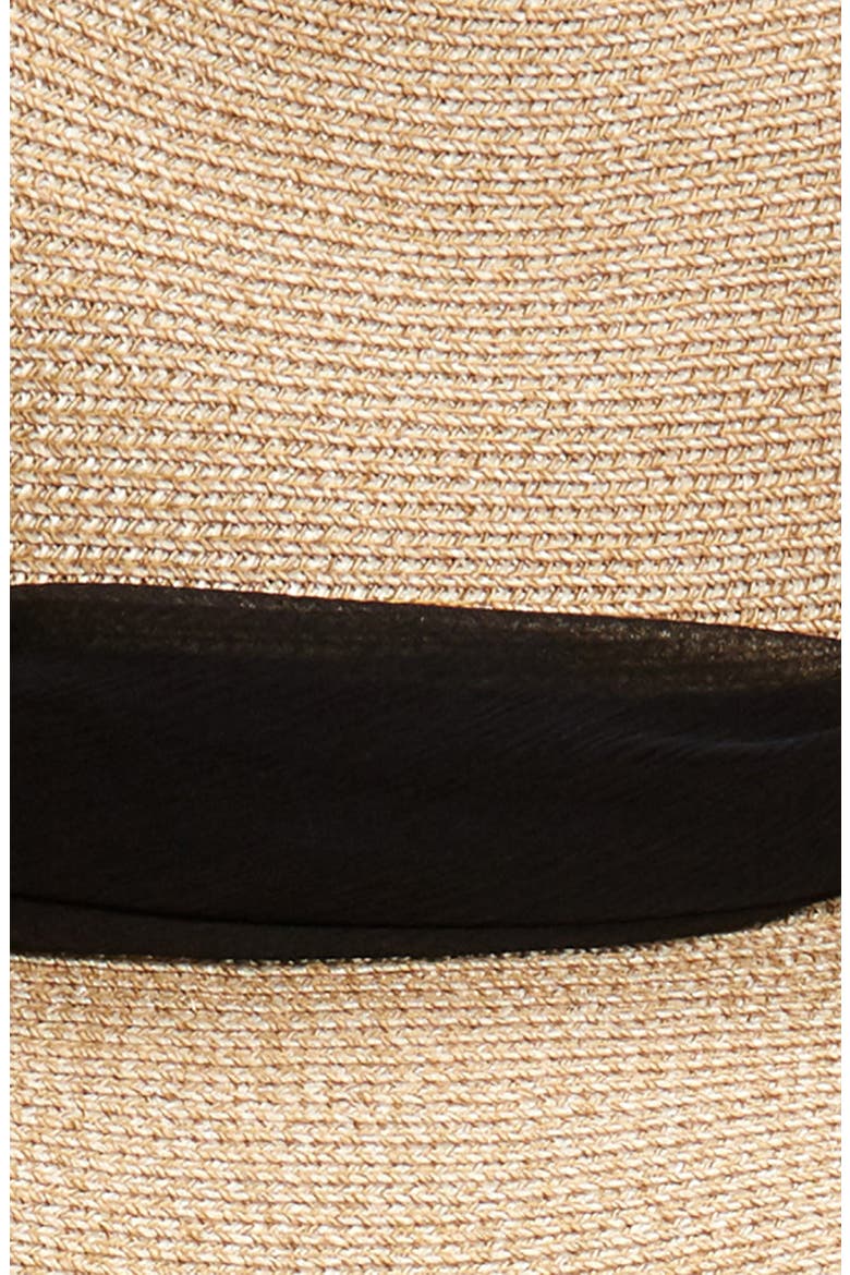Cassidy Packable Straw Hat, Alternate, color, SAND
