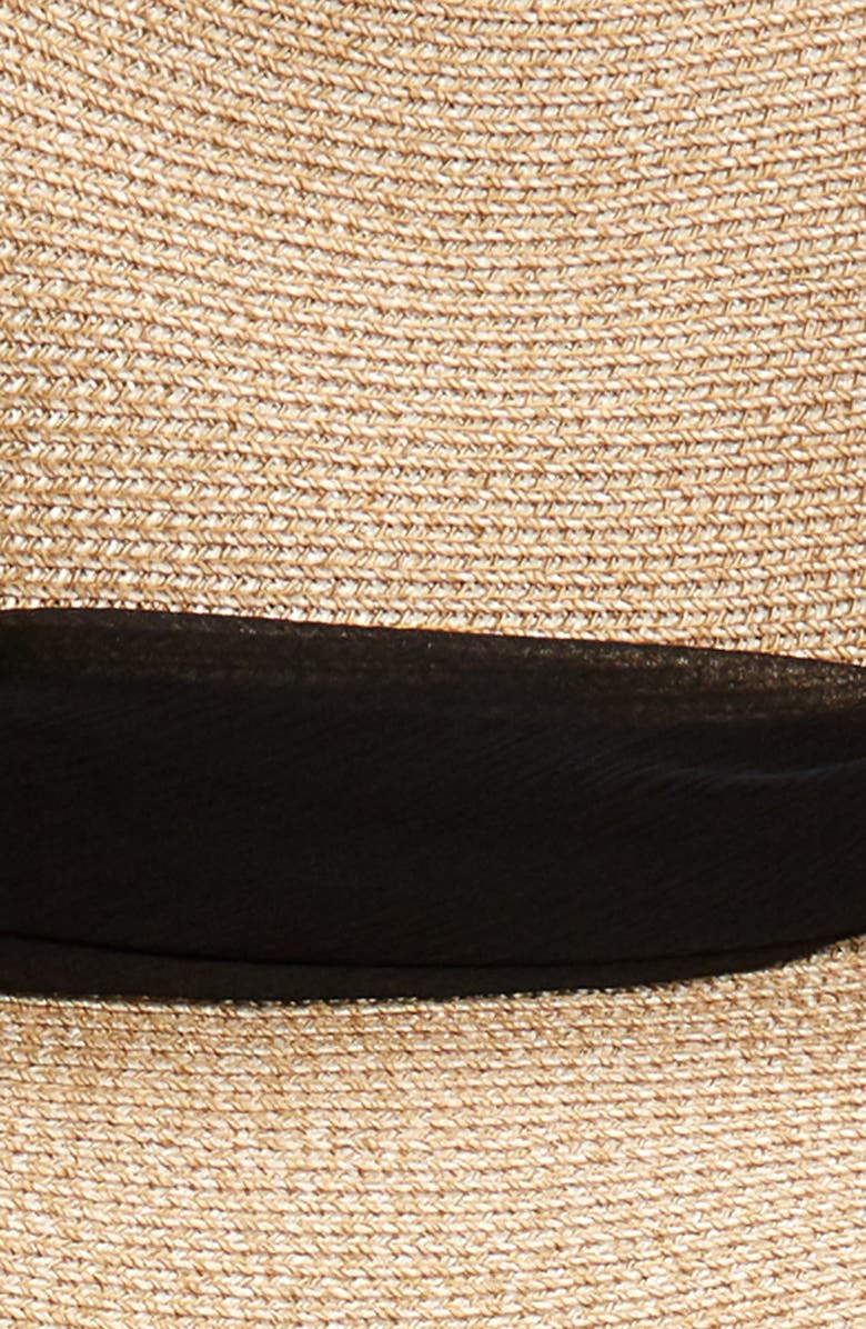 Eugenia Kim Cassidy Packable Straw Hat, Alternate, color, Sand