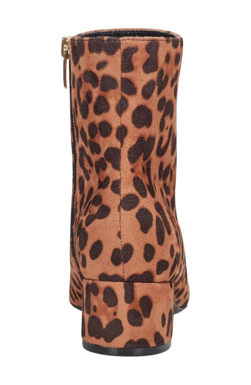 Marc Fisher Womens Zipper Booties In Brown