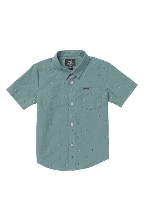 Kids' Mistere Short Sleeve Button-Up Shirt