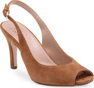 27 EDIT Naturalizer Alexa Peep Toe Slingback Pump