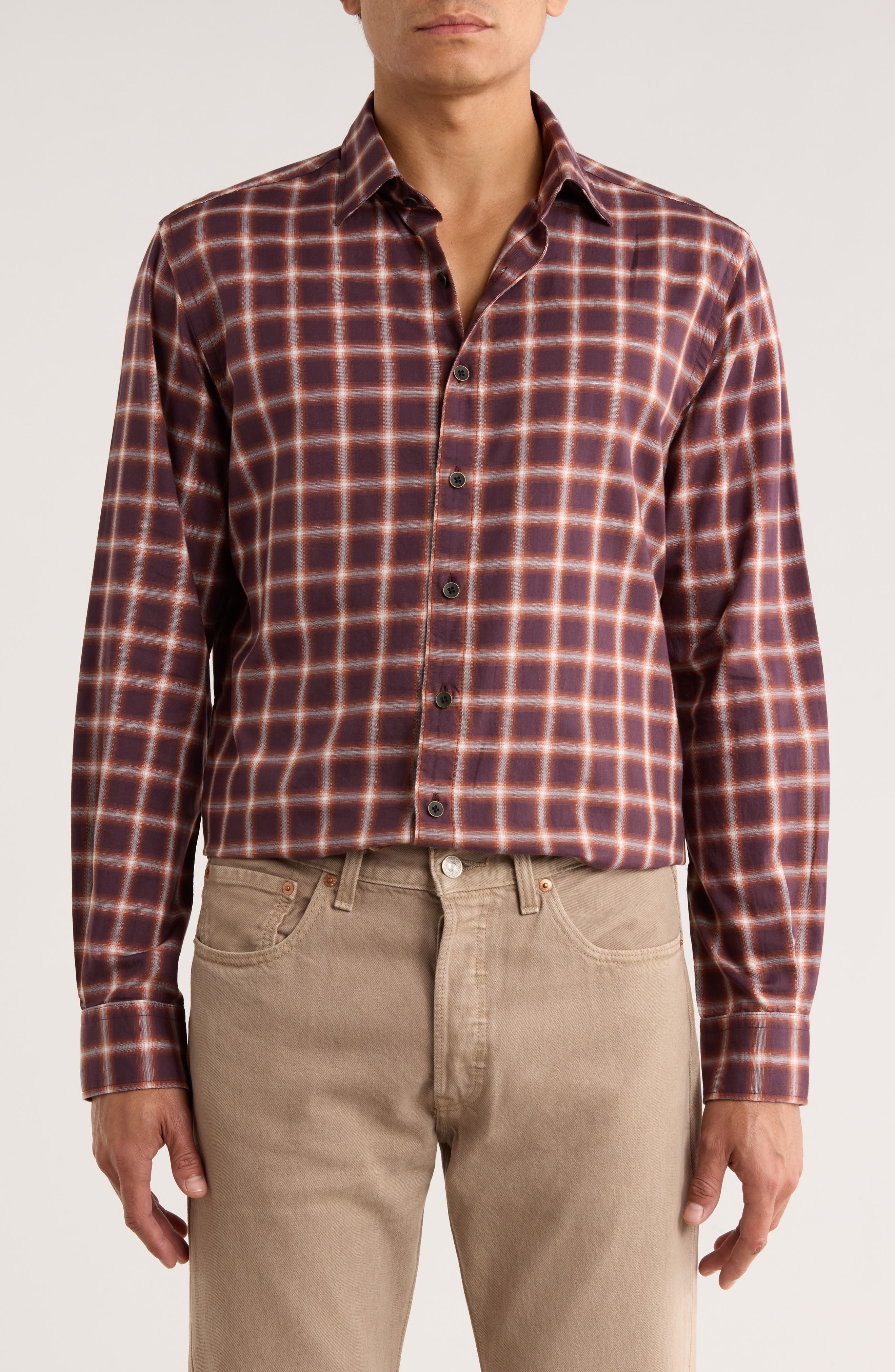 Rodd & Gunn Wattle Downs Long Sleeve Sports Fit Button-Up Shirt