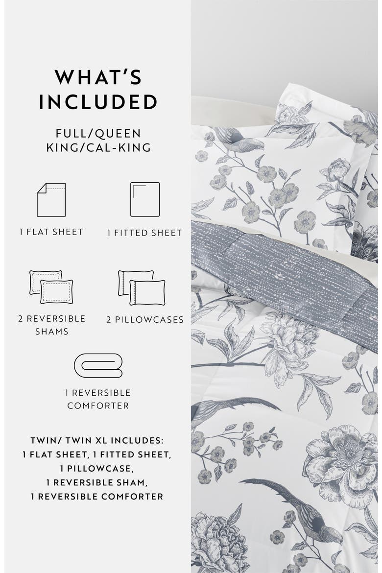 7-Piece Assorted Comforter Set, Alternate, color, PASTEL BLUE