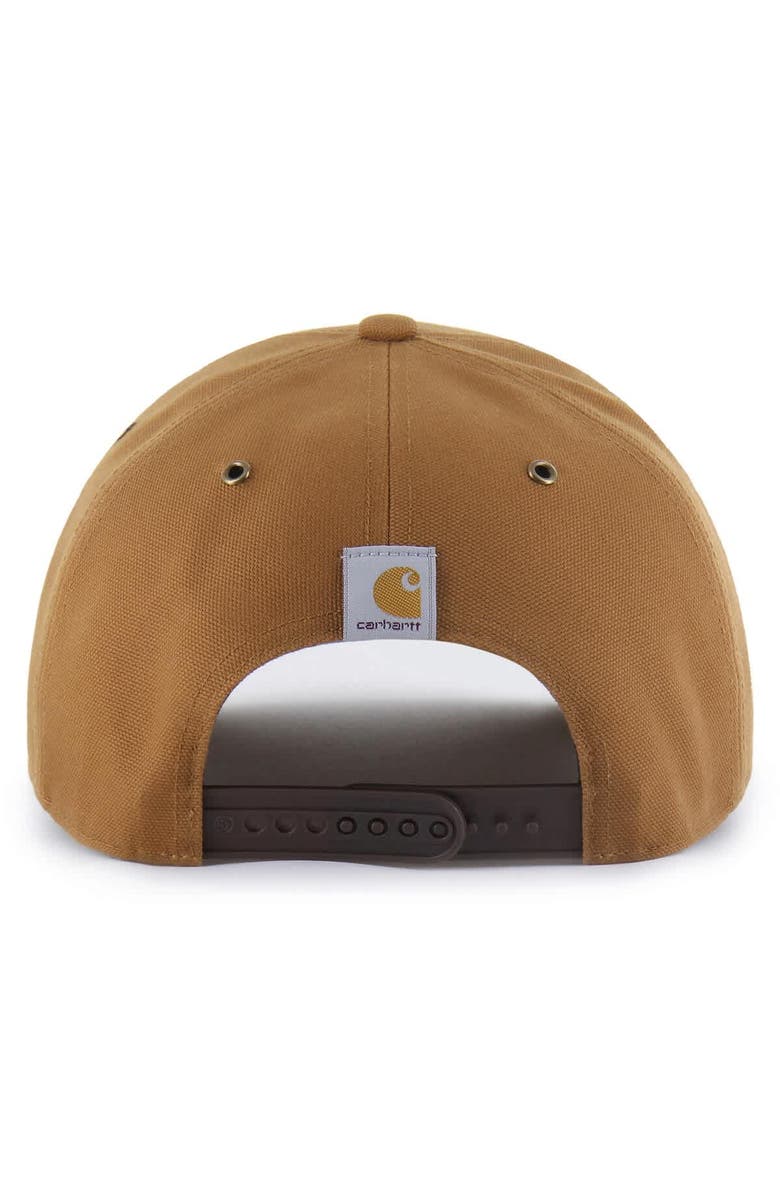 CARHARTT X 47 Men's Carhartt x '47  Brown Philadelphia Phillies Hitch Adjustable Hat, Alternate, color, 