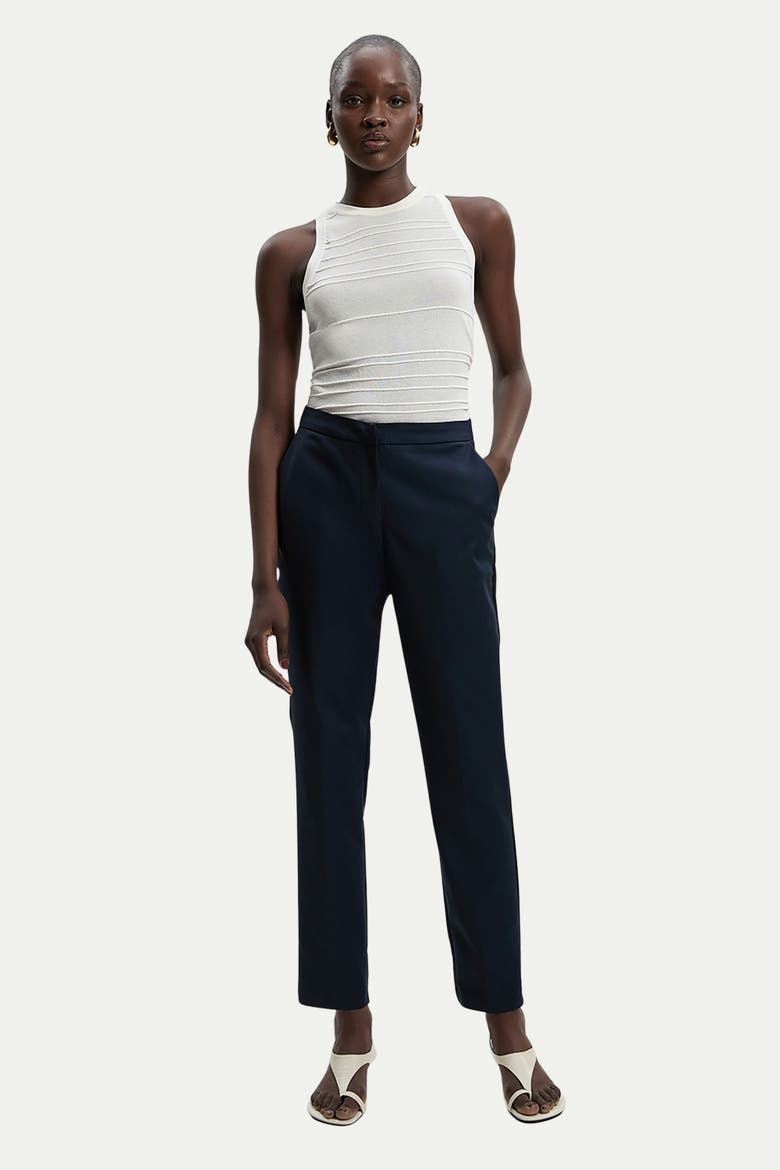 Essential Techno Woven Trousers, Alternate, color, Navy