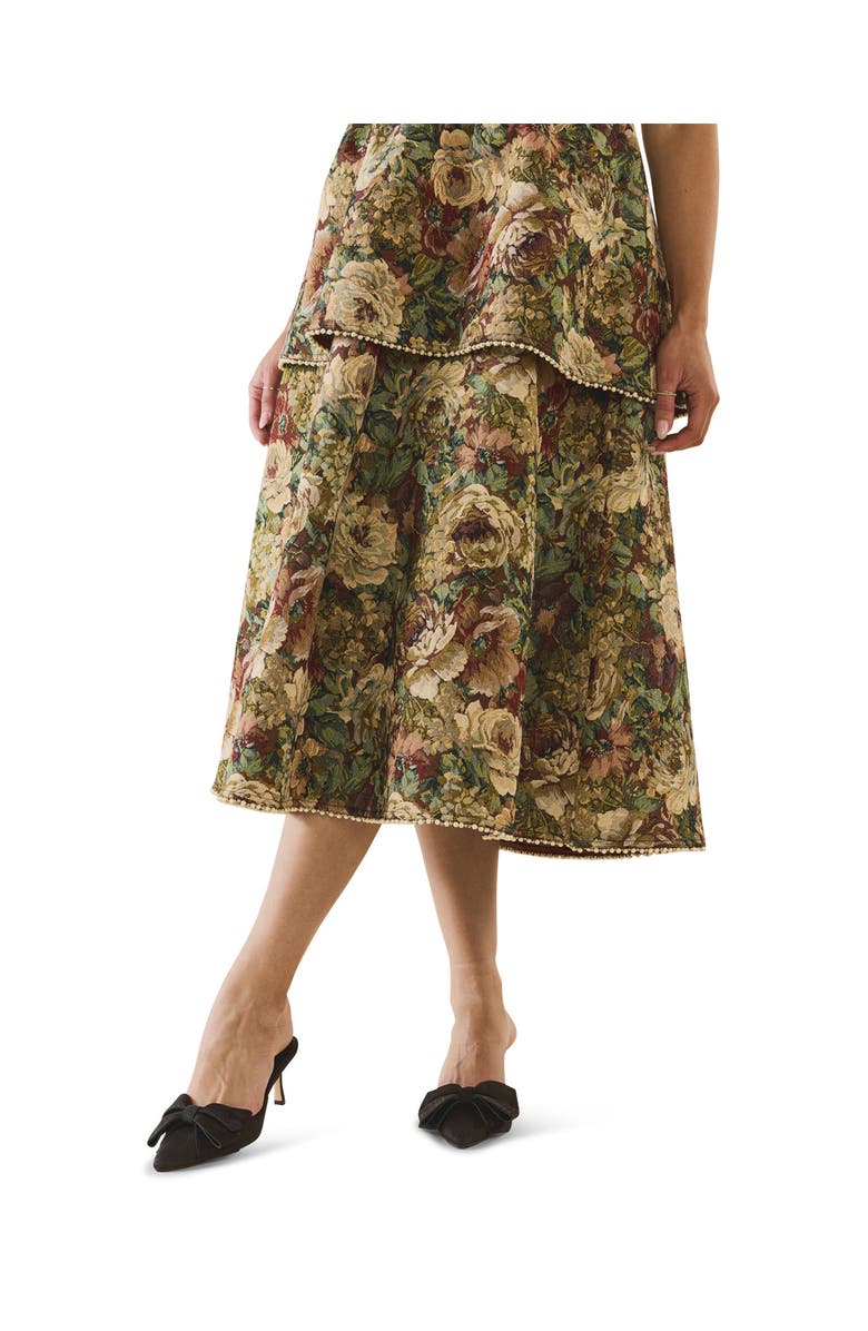 Eddy Daisy Dress, Alternate, color, Flora Floral Jacquard