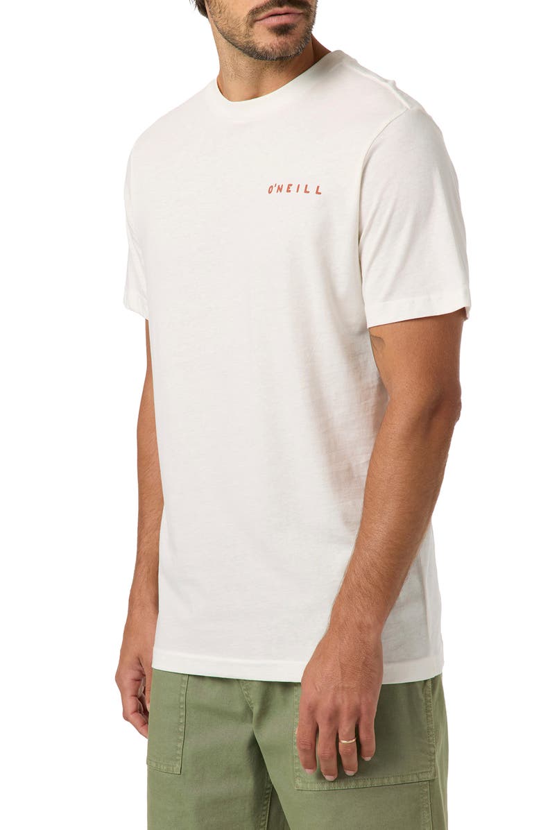 O'Neill Classic Fit Skulliosis Graphic T-Shirt, Alternate, color, Tofu