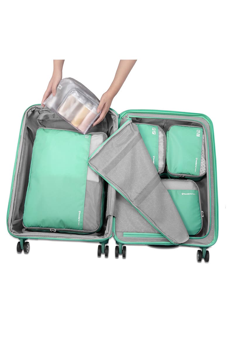 5-Piece Packing Cube Set, Alternate, color, MINT