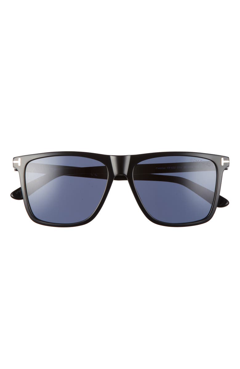TOM FORD Fletcher 57mm Sunglasses, Main, color, 