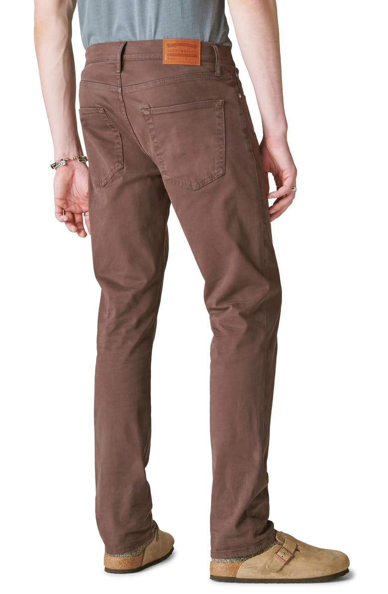 Lucky Brand 412 Athletic Slim Fit Sateen Five Pocket Pants, Alternate, color, 