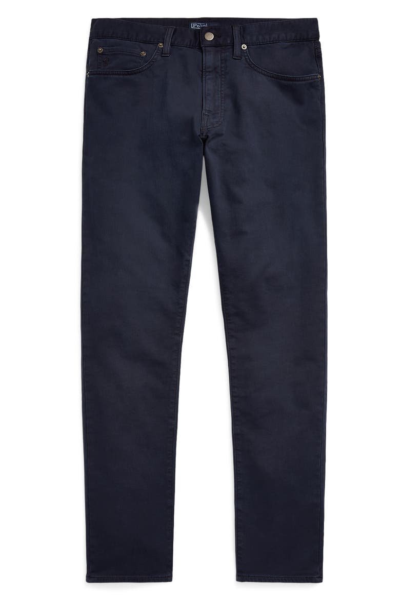 Sullivan Slim Tapered Leg Knit Five Pocket Pants, Alternate, color, AVIATOR NAVY