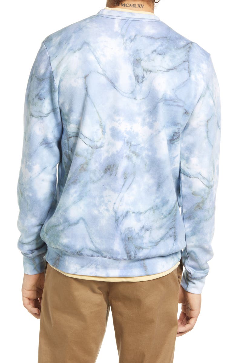 Sol Angeles Granite Marble Crewneck Sweatshirt, Alternate, color, Granite Marble