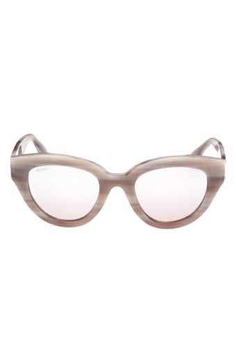 Max Mara Glimpse 50mm Polarized Cat Eye Sunglasses