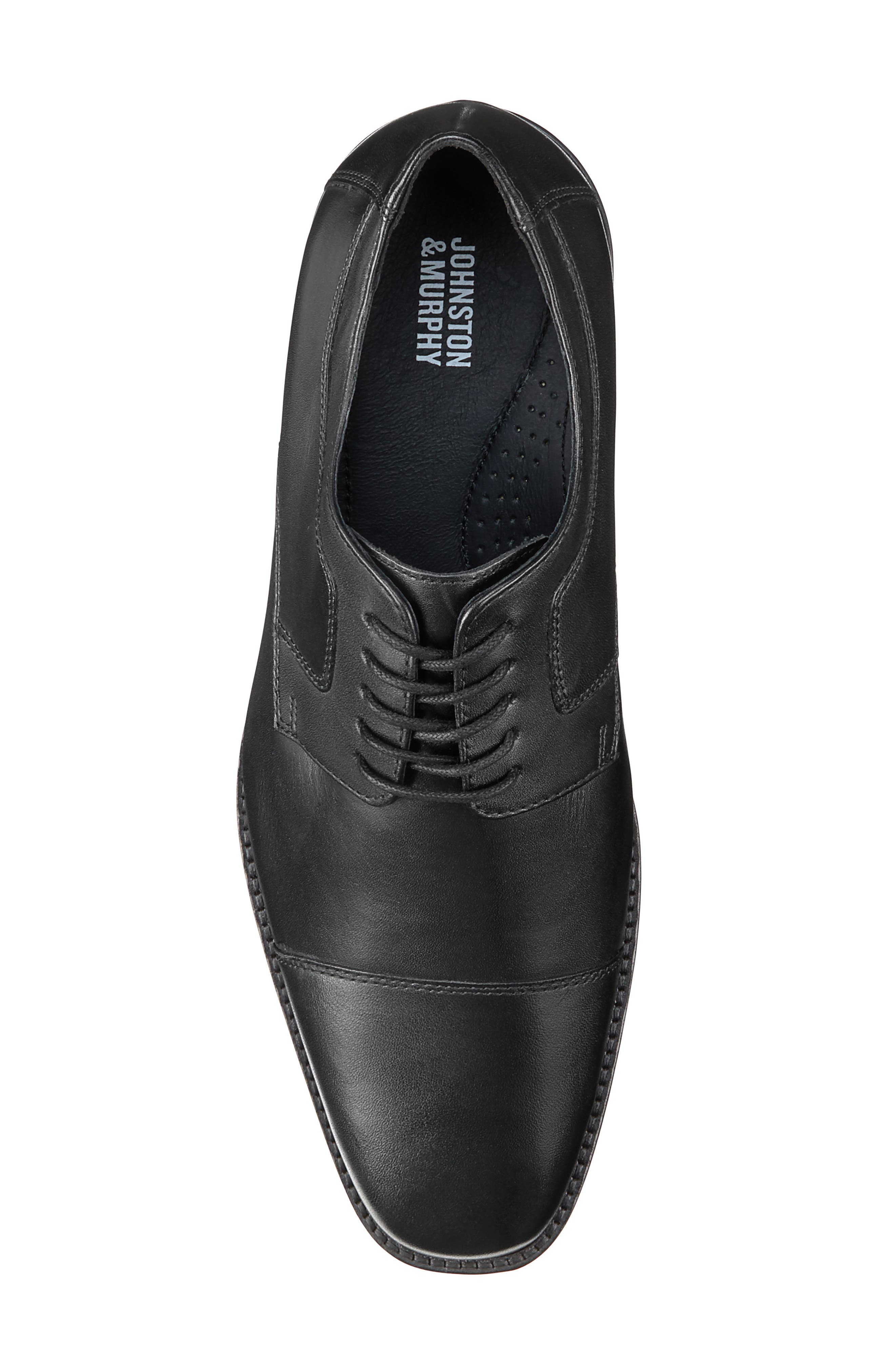 Johnston & Murphy Novick Cap Toe Derby - Wide Width Available, Alternate, color, 