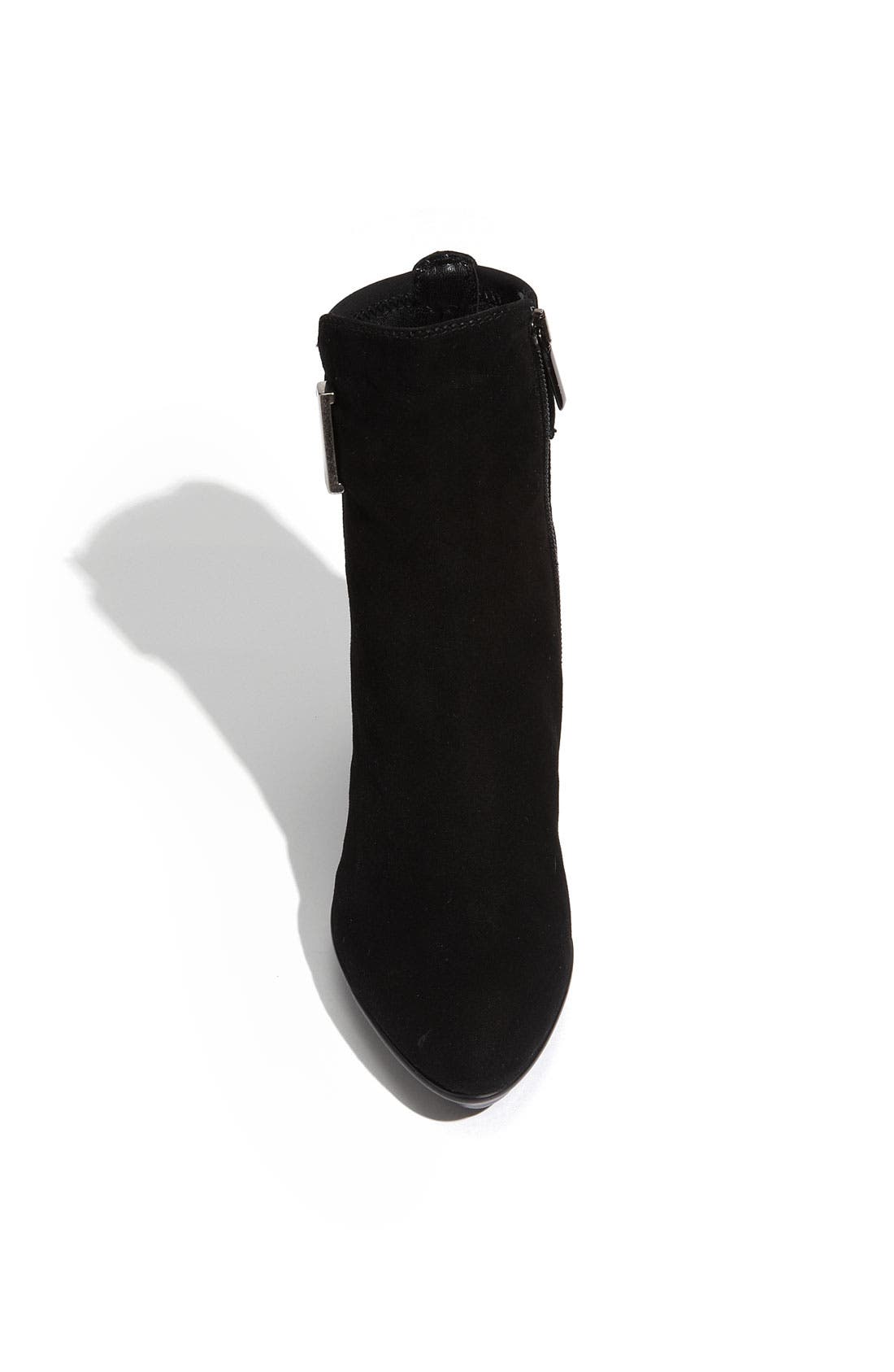 by Marvin K. 'Royal' Weatherproof Bootie (Nordstrom Exclusive), Alternate, color, BLACK NAPPA SUEDE
