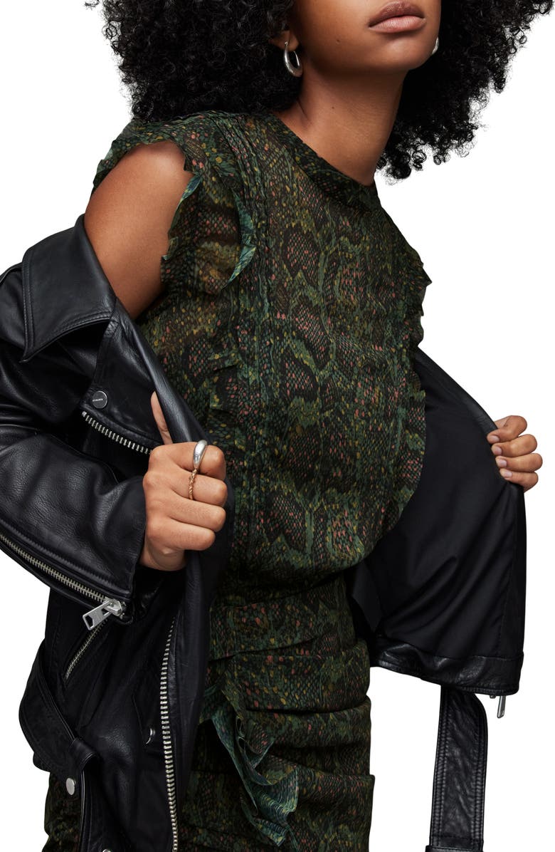 AllSaints Hali Tamora Minidress, Alternate, color, 