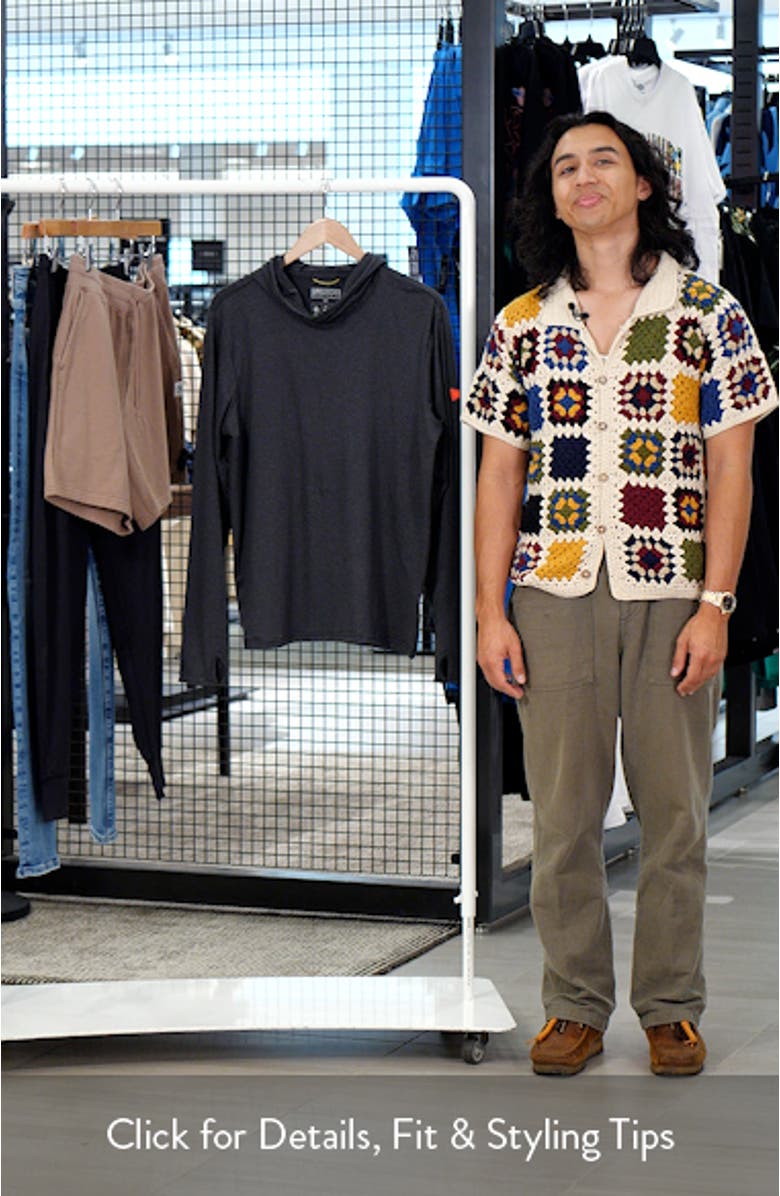 Sun Pro Adapt Long Sleeve Hooded Performance Top, sales video thumbnail