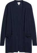 Caslon® Everyday Open Front Cardigan