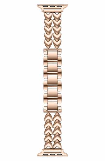 Posh Tech Crush Steel Hearts Apple Watch® Bracelet Watchband