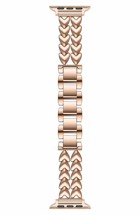 Posh Tech Crush Steel Hearts Apple Watch® Bracelet Watchband