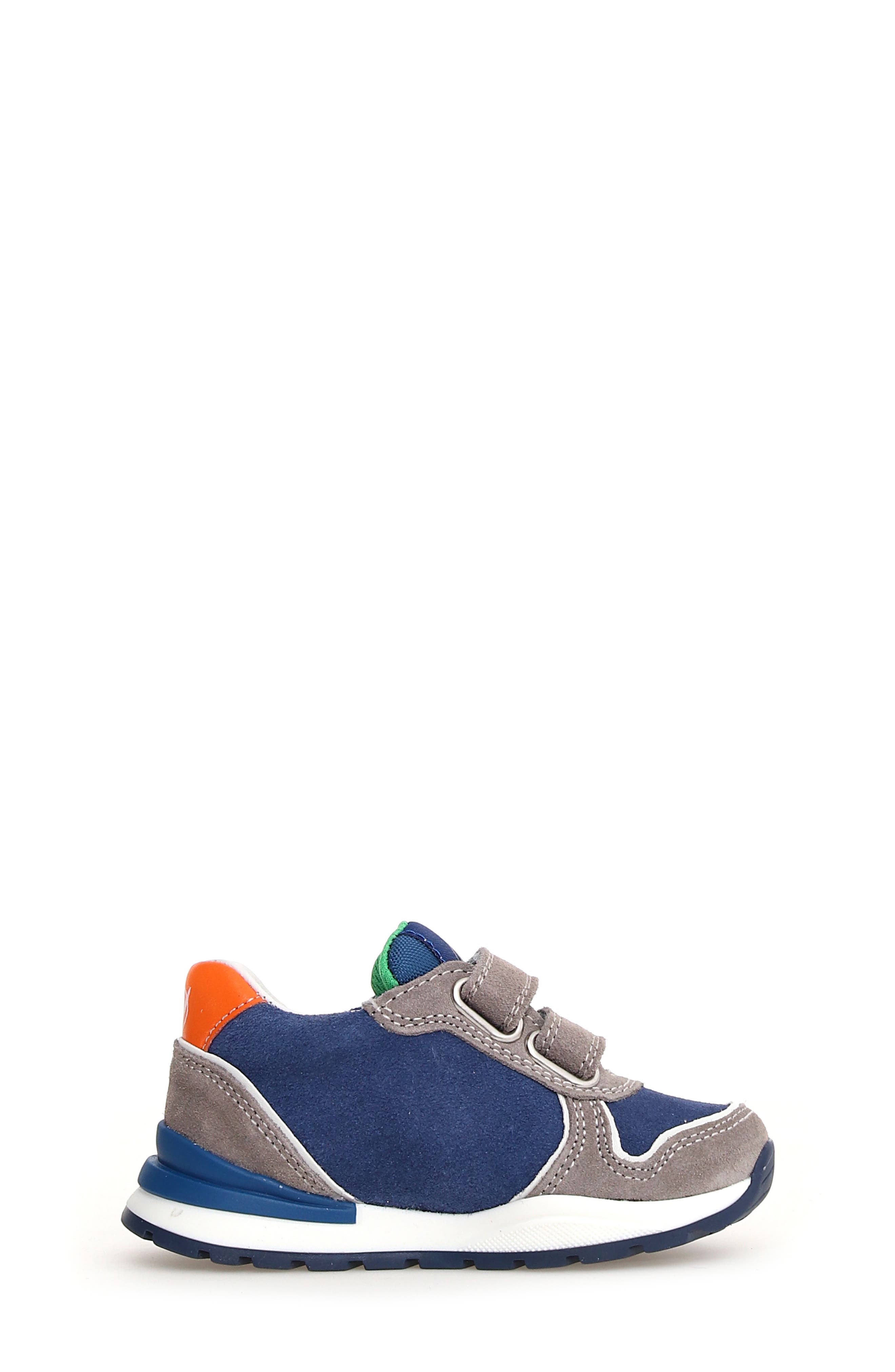Naturino Kids' Roy Sneaker, Alternate, color, Dark Grey-Azure-Orange
