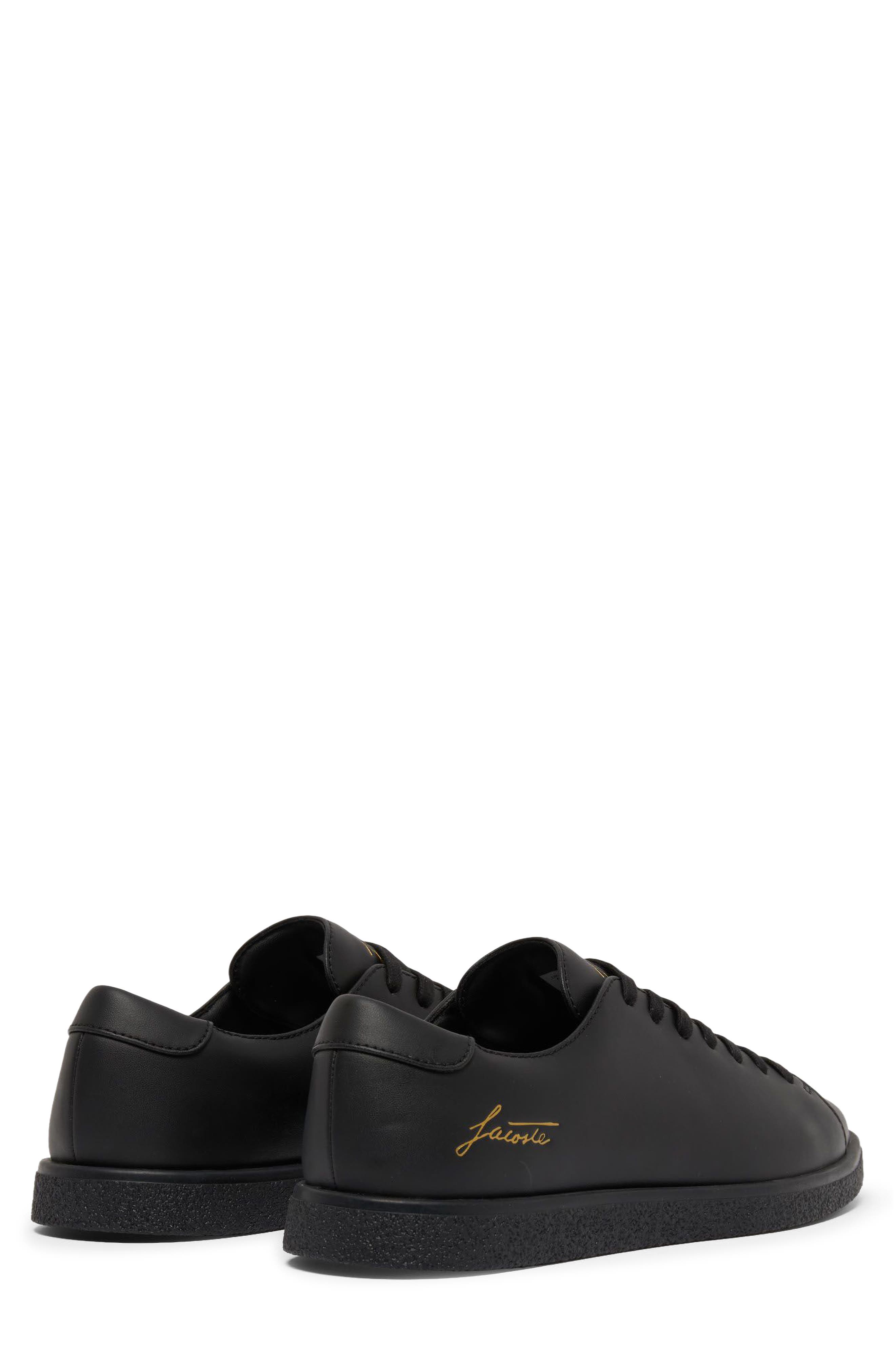Linecourt Low Top Sneaker, Alternate, color, BLACK/ BLACK