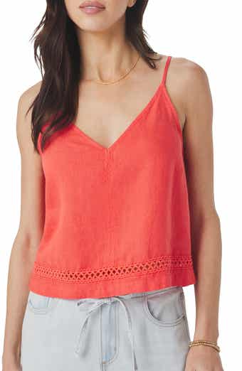 Stella Linen Tie Back Top