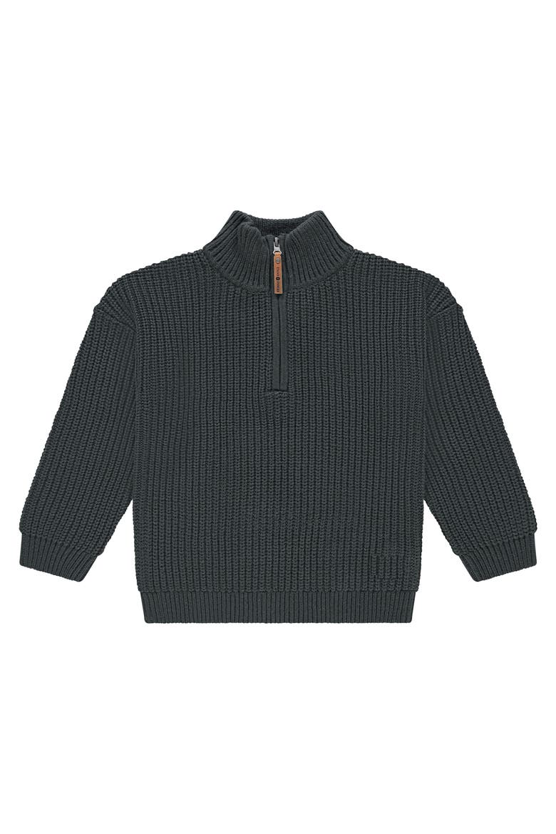 Knit Quarter Zip Sweater, Main, color, Antra
