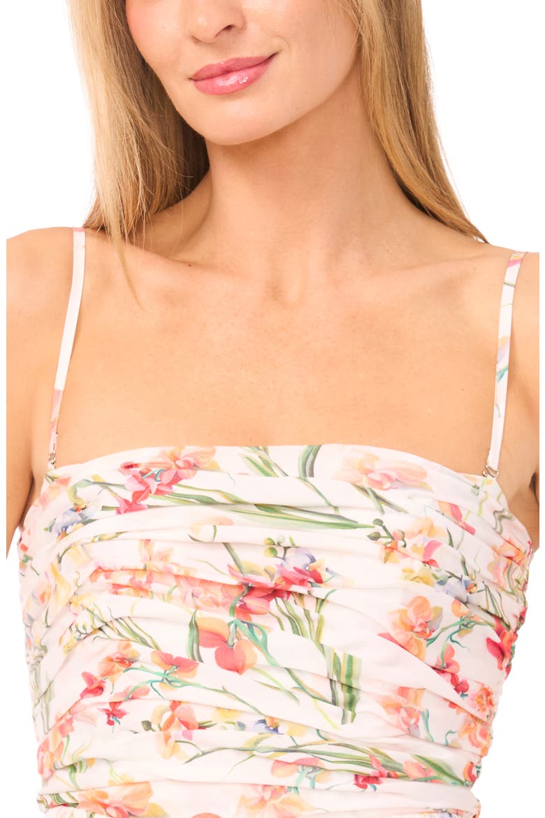 Nara Floral Maxi Dress, Alternate, color, ULTRA WHITE