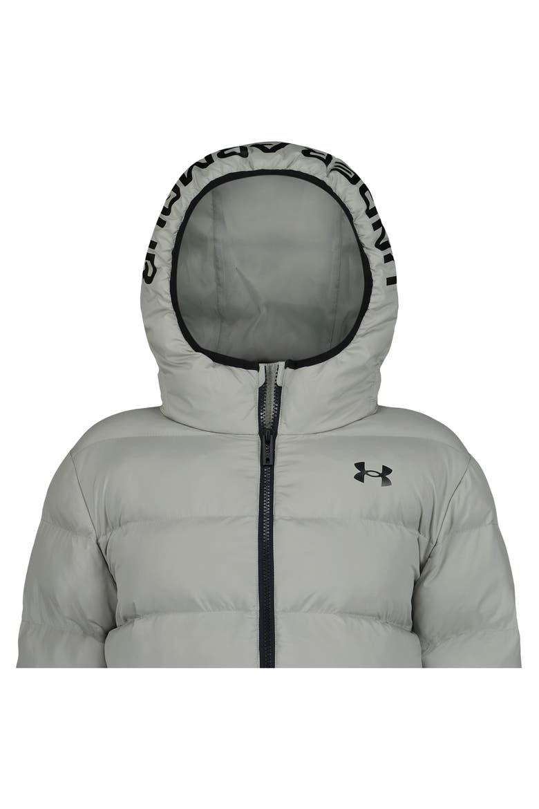 Kids' Pronto Colorblocked Puffer Jacket, Alternate, color, TITANIUM